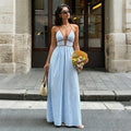 Soraya Halter Stripe Dress