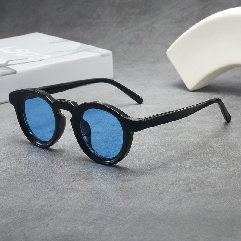 Round Frame UV Protection Sunglasses