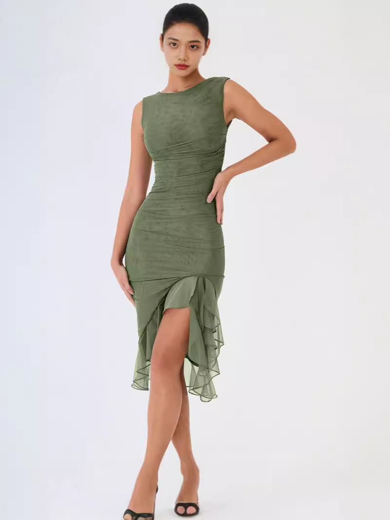 Noctelle Backless Column Dress
