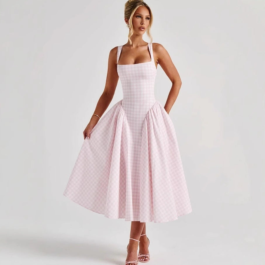 Rosalie Riviera Plaid Dress