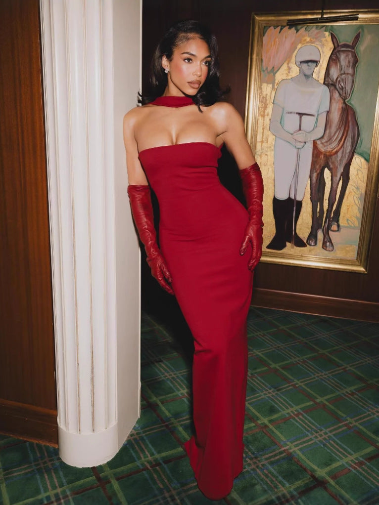 Kaivra Halter Dress