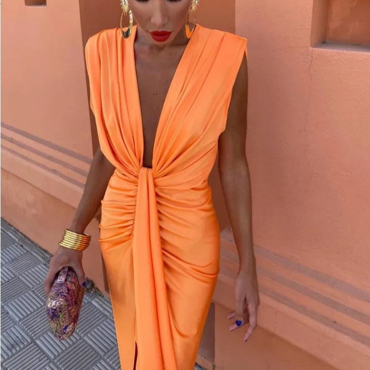 Seraphina Satin Dress
