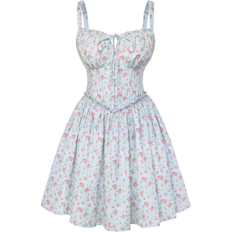 Roselle Bloom Mini Dress