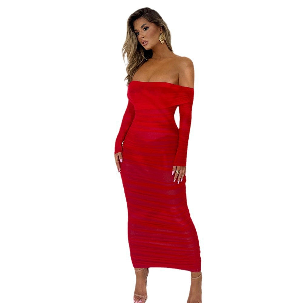 Caldris Pleated Dress
