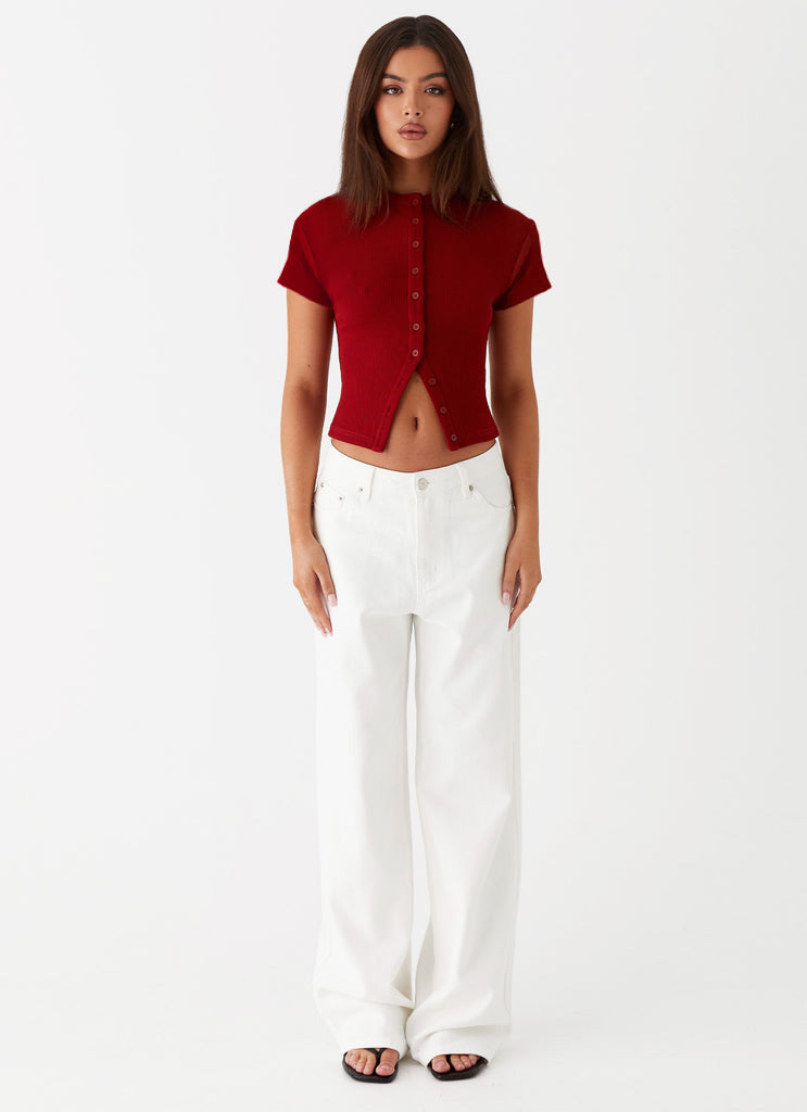 Lina Fitted Knit Cardigan