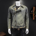 Grayson Distressed Denim Jacket