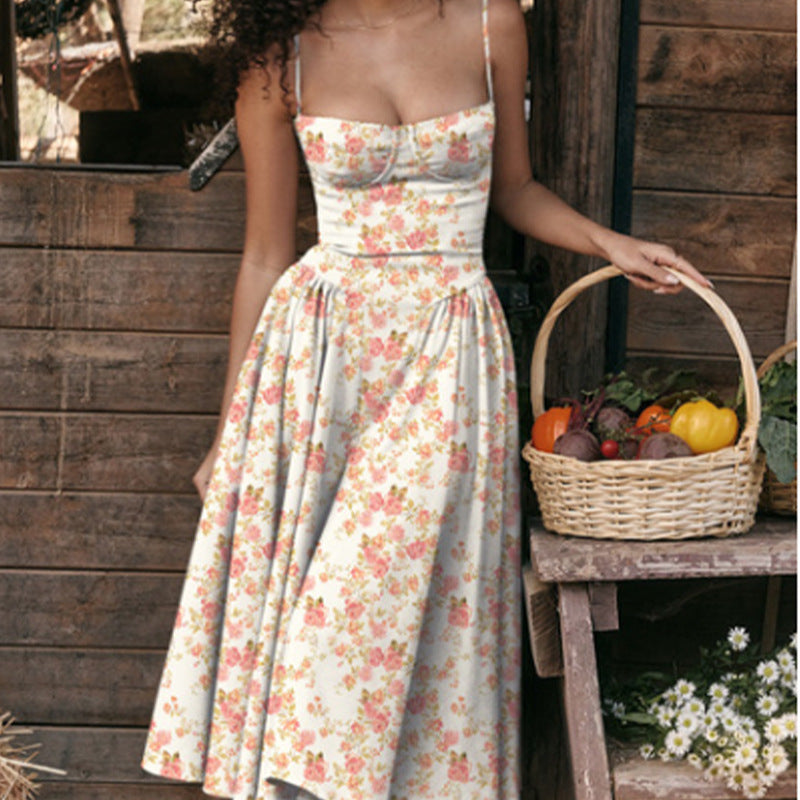 Amorette Tie Strap Maxi