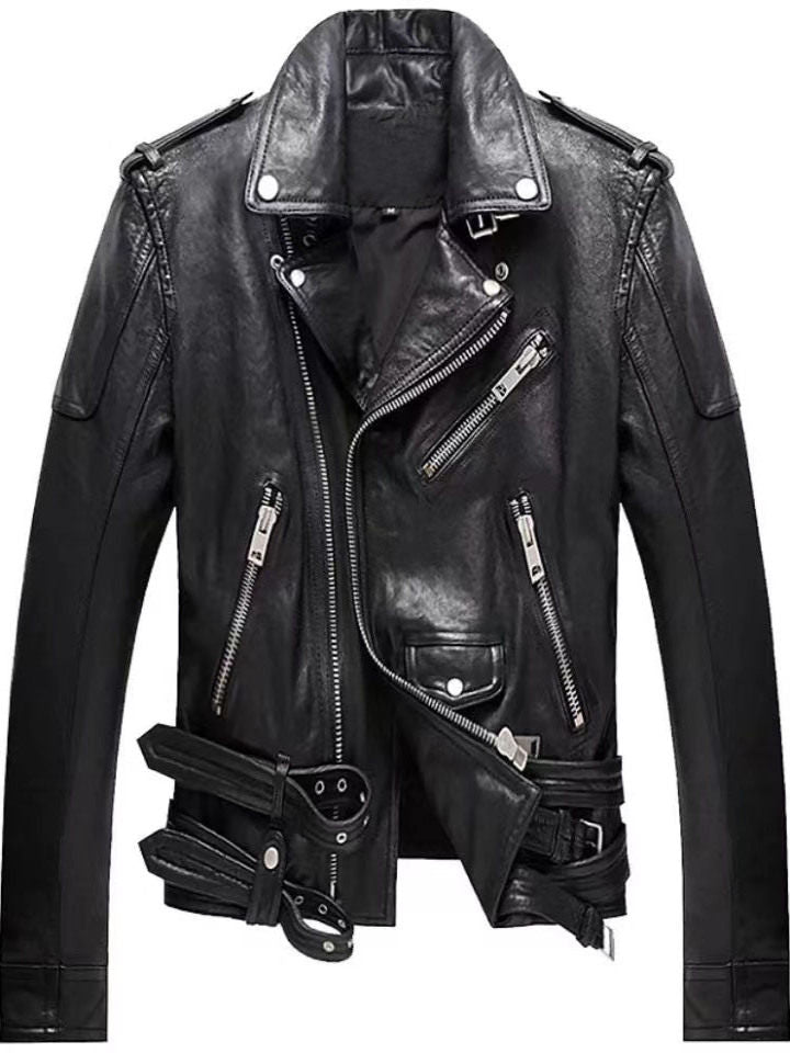 Valen Sheepskin Moto Jacket