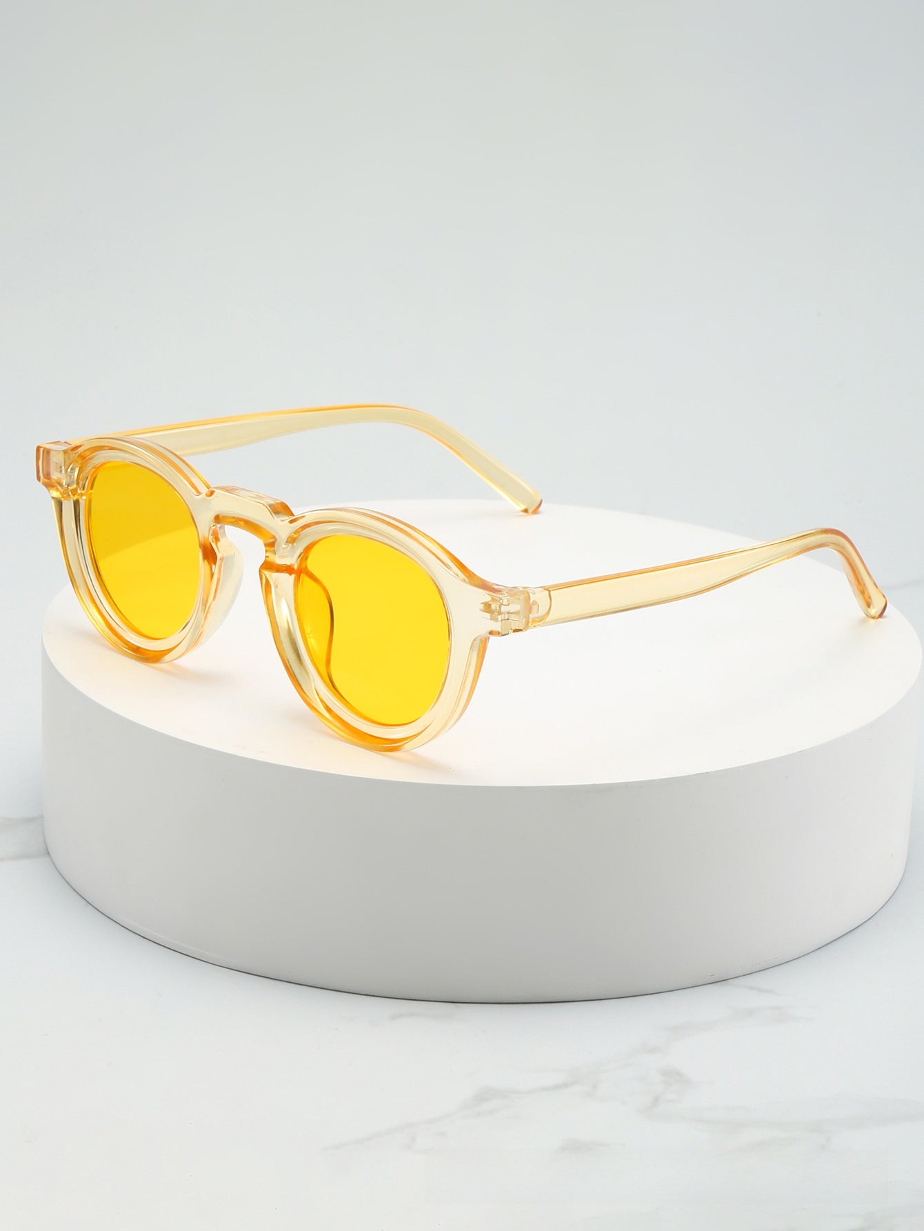 Round Frame UV Protection Sunglasses