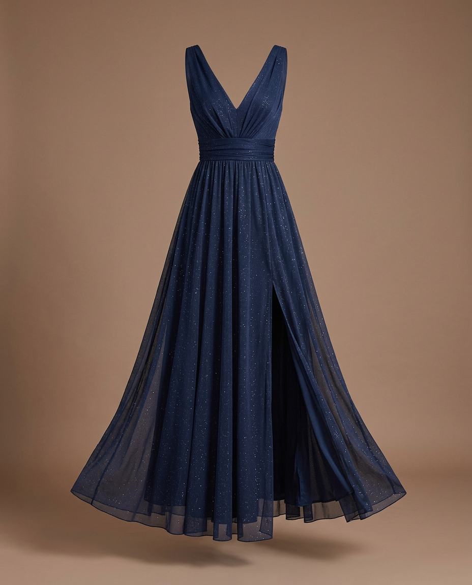 Aurelia V Neck Maxi Dress — Dress Only
