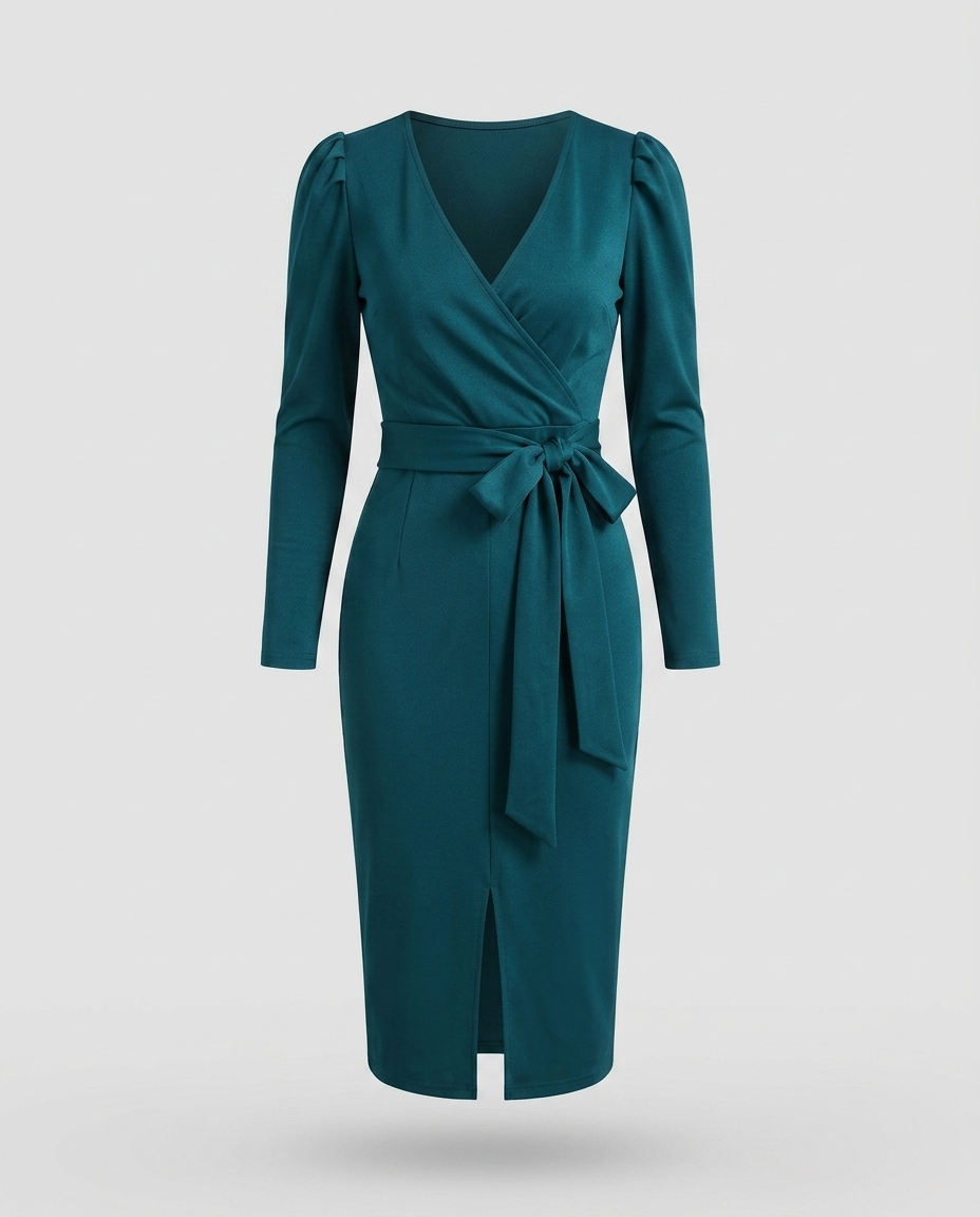 Meridian Dress Malachite Green - Ghost