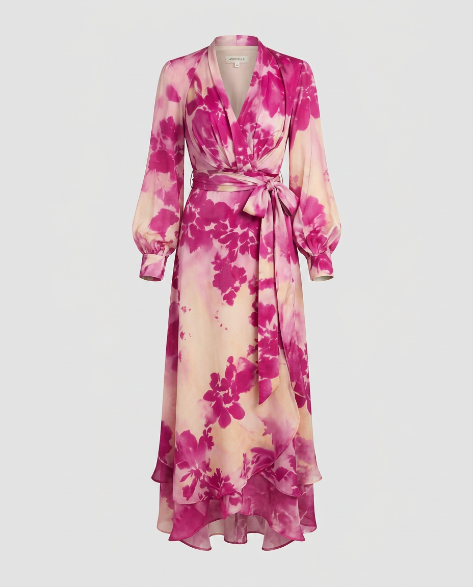Avenelle Floral Dress - Pink - Ghost