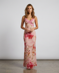 Floréline Lace Floral Dress — Front