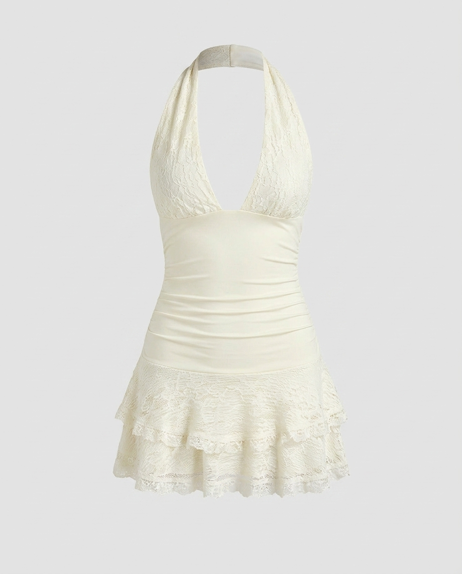 Ivoria Knit Mini Dress - Ghost
