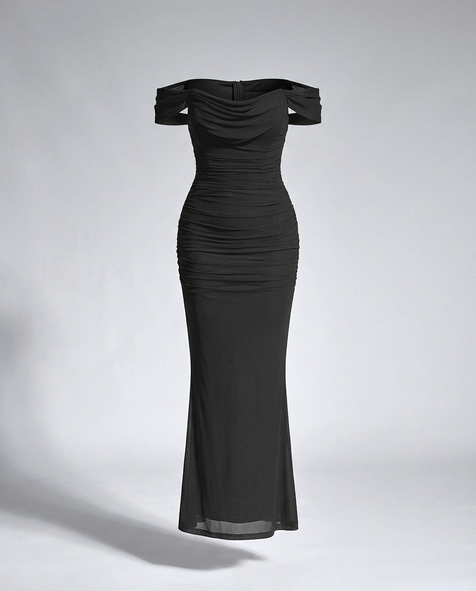 Maelle Dress - Black - Ghost