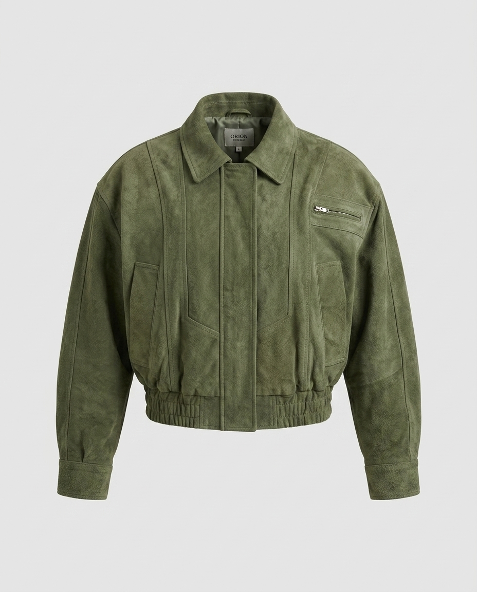 Orion Workwear Zip Jacket Green - Ghost