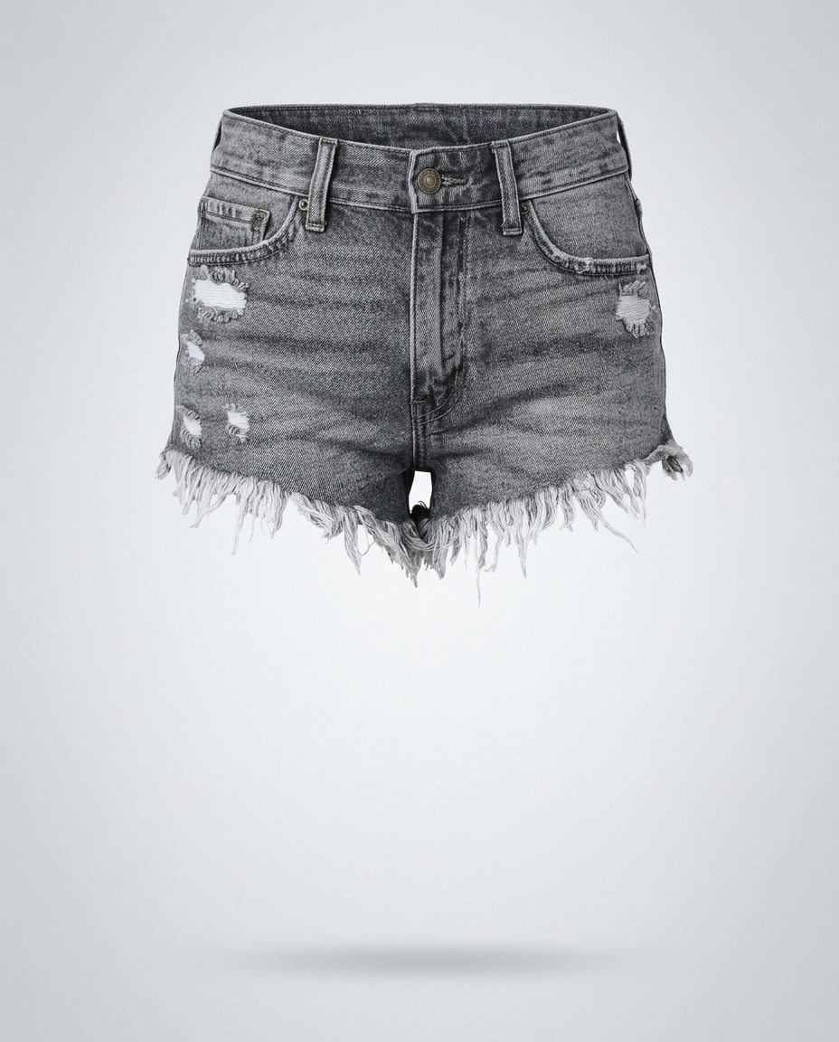 Seline Shorts - Gray - Ghost