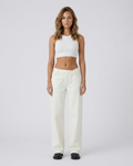 Aldren Classic Straight Denim - White - Front