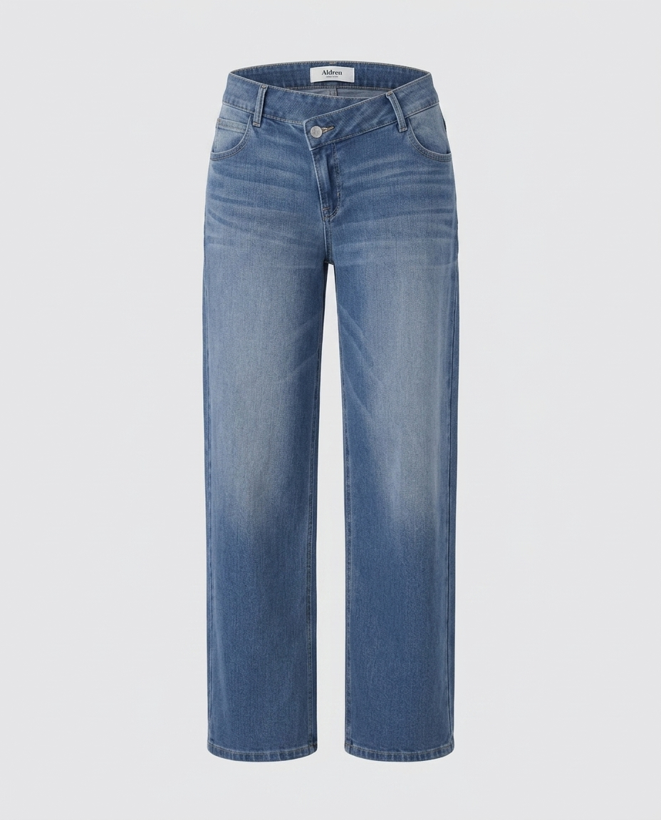 Aldren Classic Straight Denim - Blue - Ghost