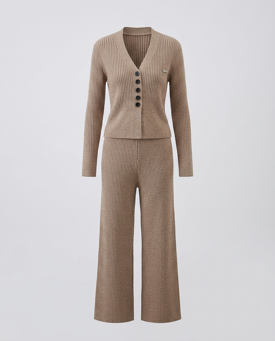 Celeste Tailored Set - Khaki - Ghost