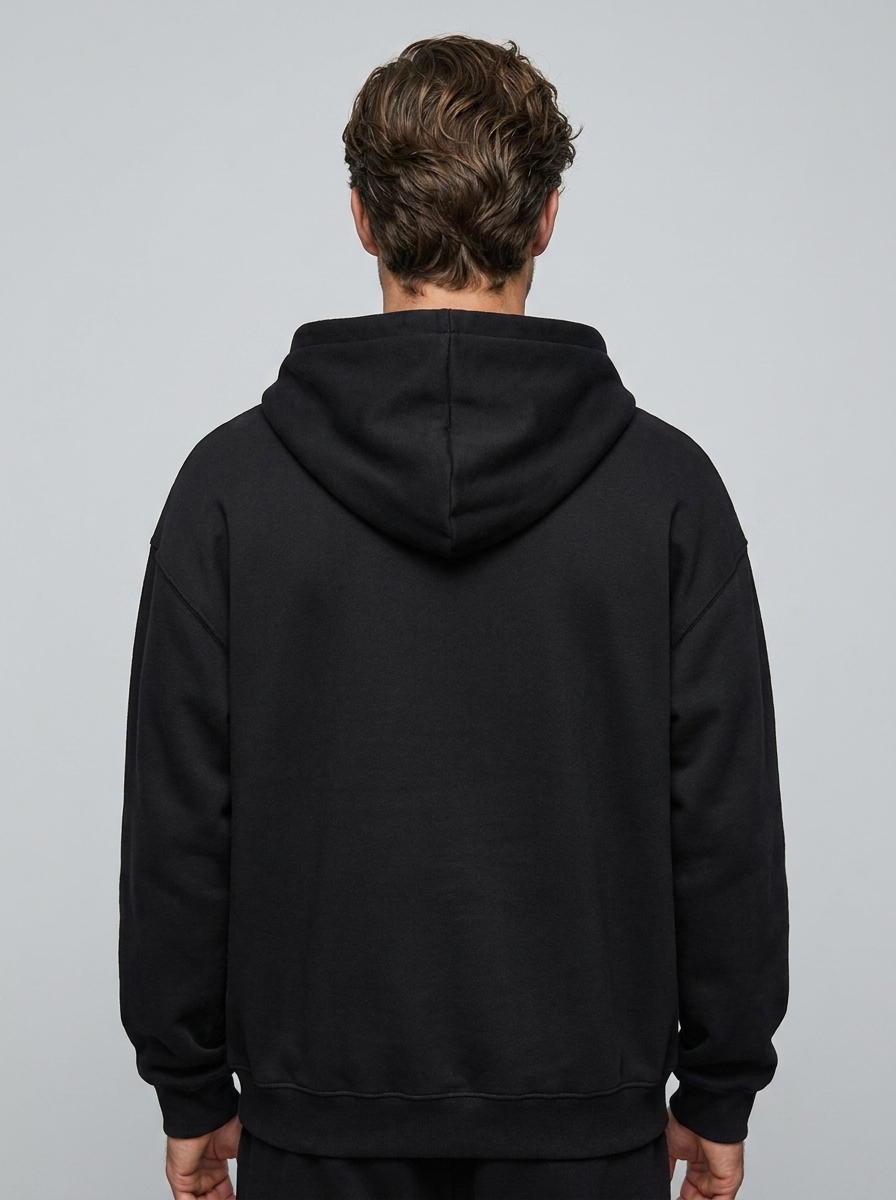 Vanguard Cross Zip Hoodie - Inferno - Back