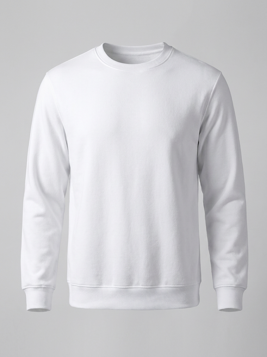 Harlow Essential Sweatshirt - White - Ghost