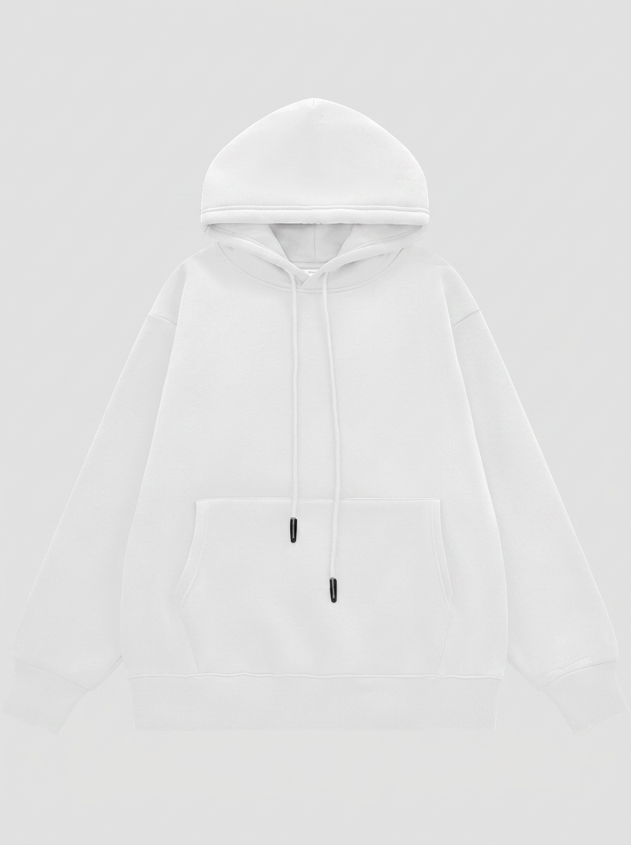 Everest Heavyweight Hoodie - White - Ghost