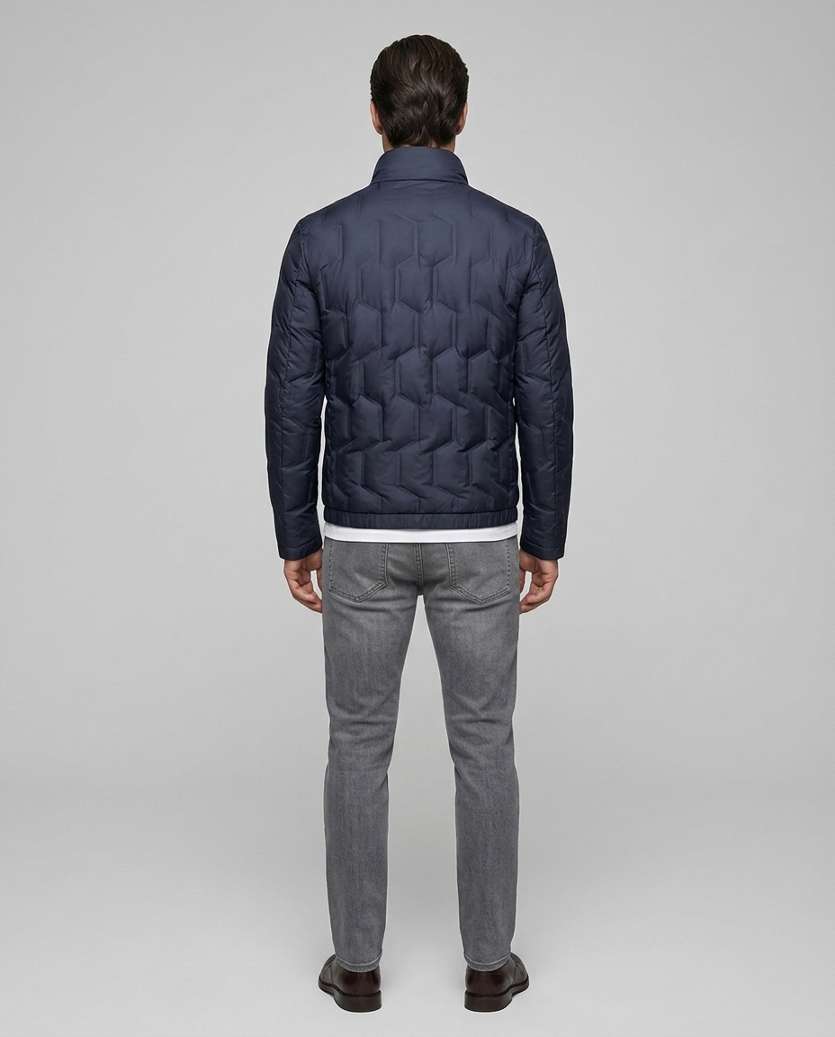 Evermont Goose Jacket Black - Rear