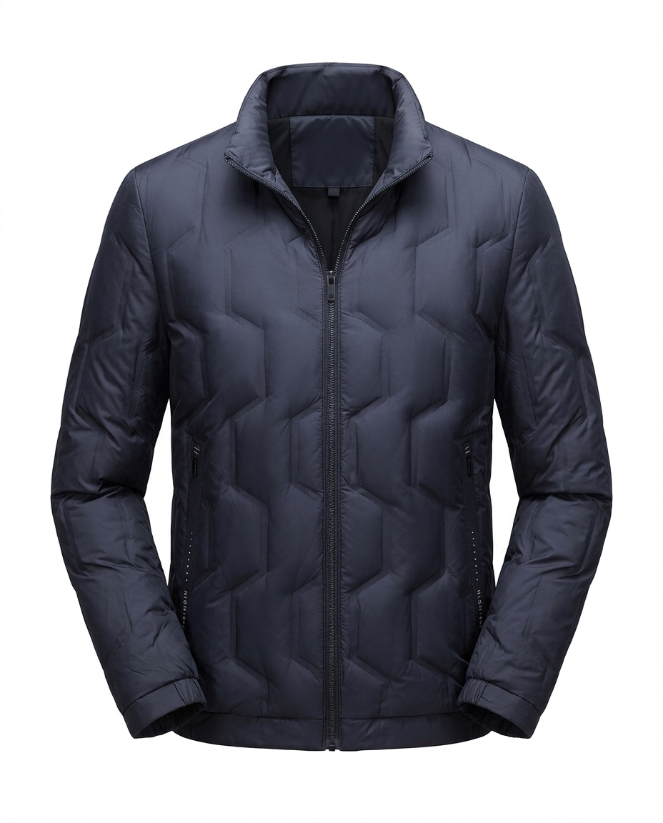Evermont Goose Jacket Black - Ghost Mannequin