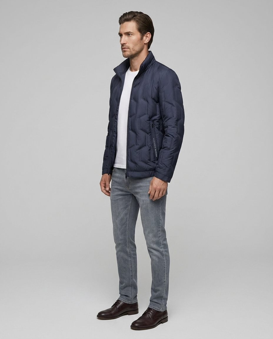 Evermont Goose Jacket Black - Side