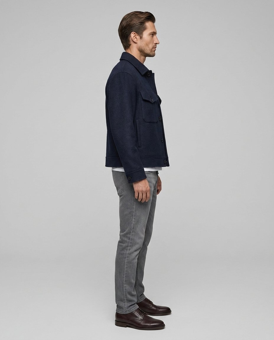 Wellington Wool Jacket 1925b13c - Side