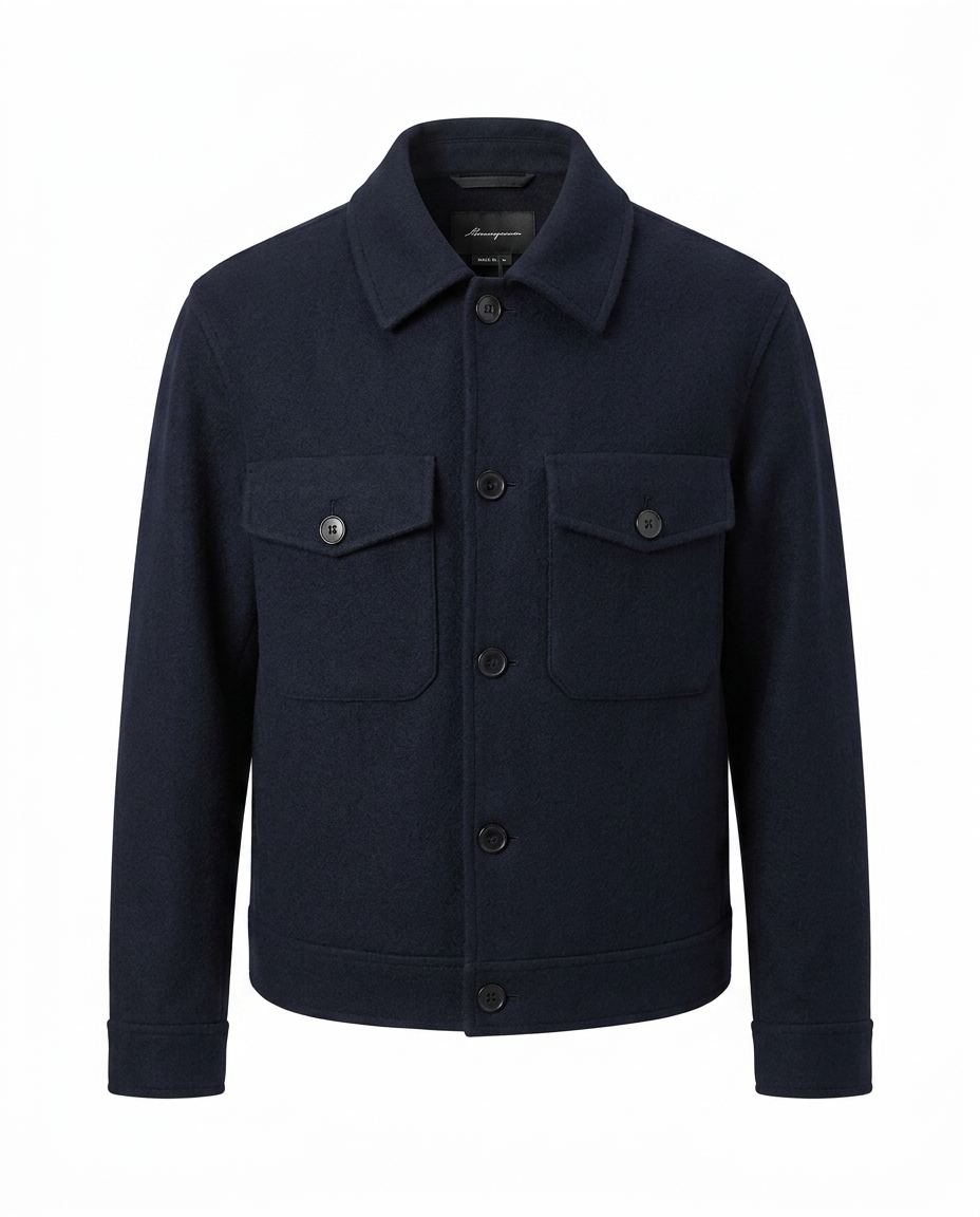 Wellington Wool Jacket 1925b13c - Ghost Mannequin