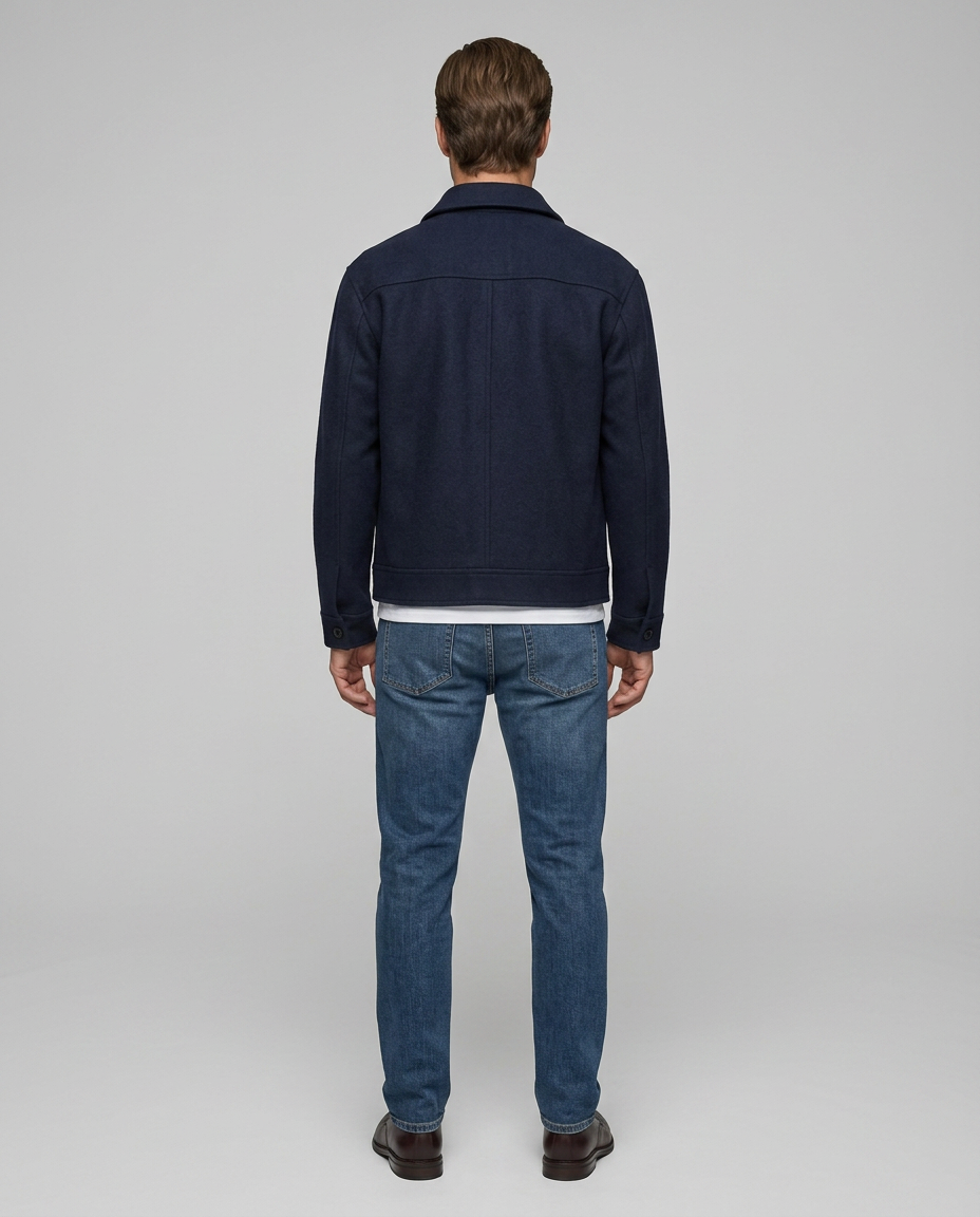 Wellington Wool Jacket 1925b13c - Rear