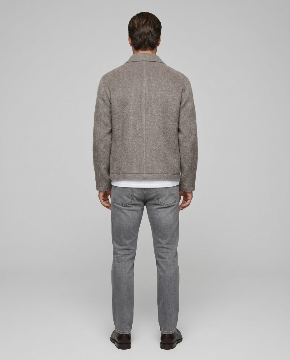 Wellington Wool Jacket c397291d - Rear
