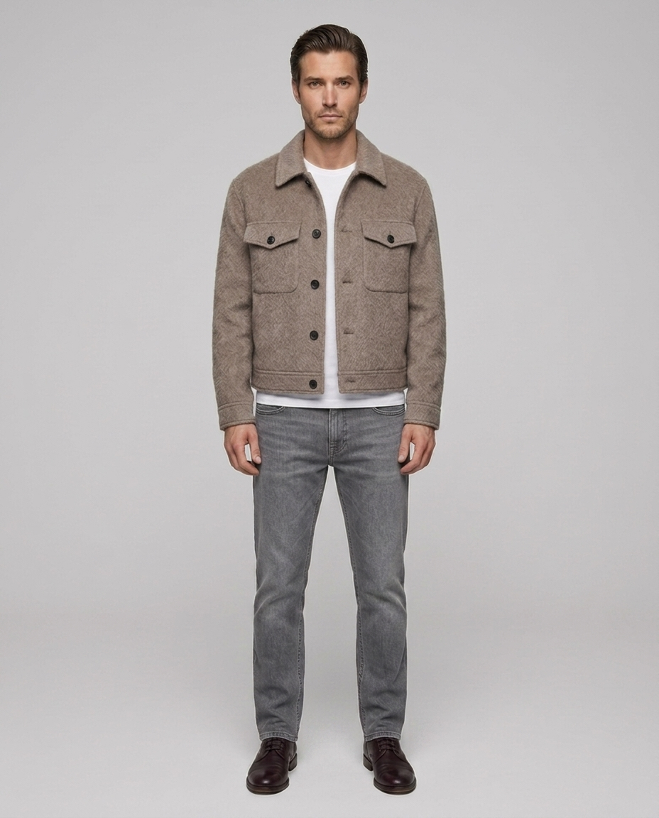 Wellington Wool Jacket c397291d - Front