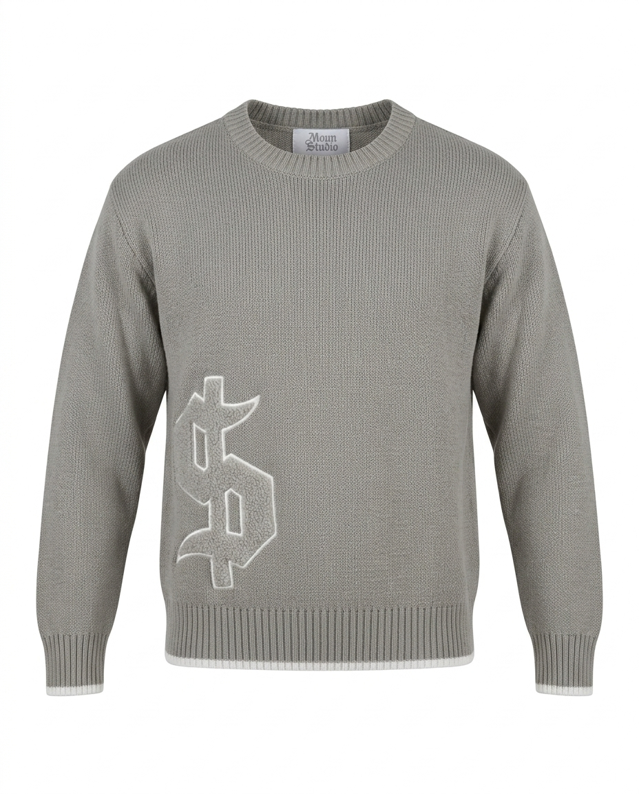 Vega Knit Sweater Gray - Ghost Mannequin