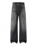 Obsidian Ink Splash Jeans Dirty Black - Ghost Mannequin