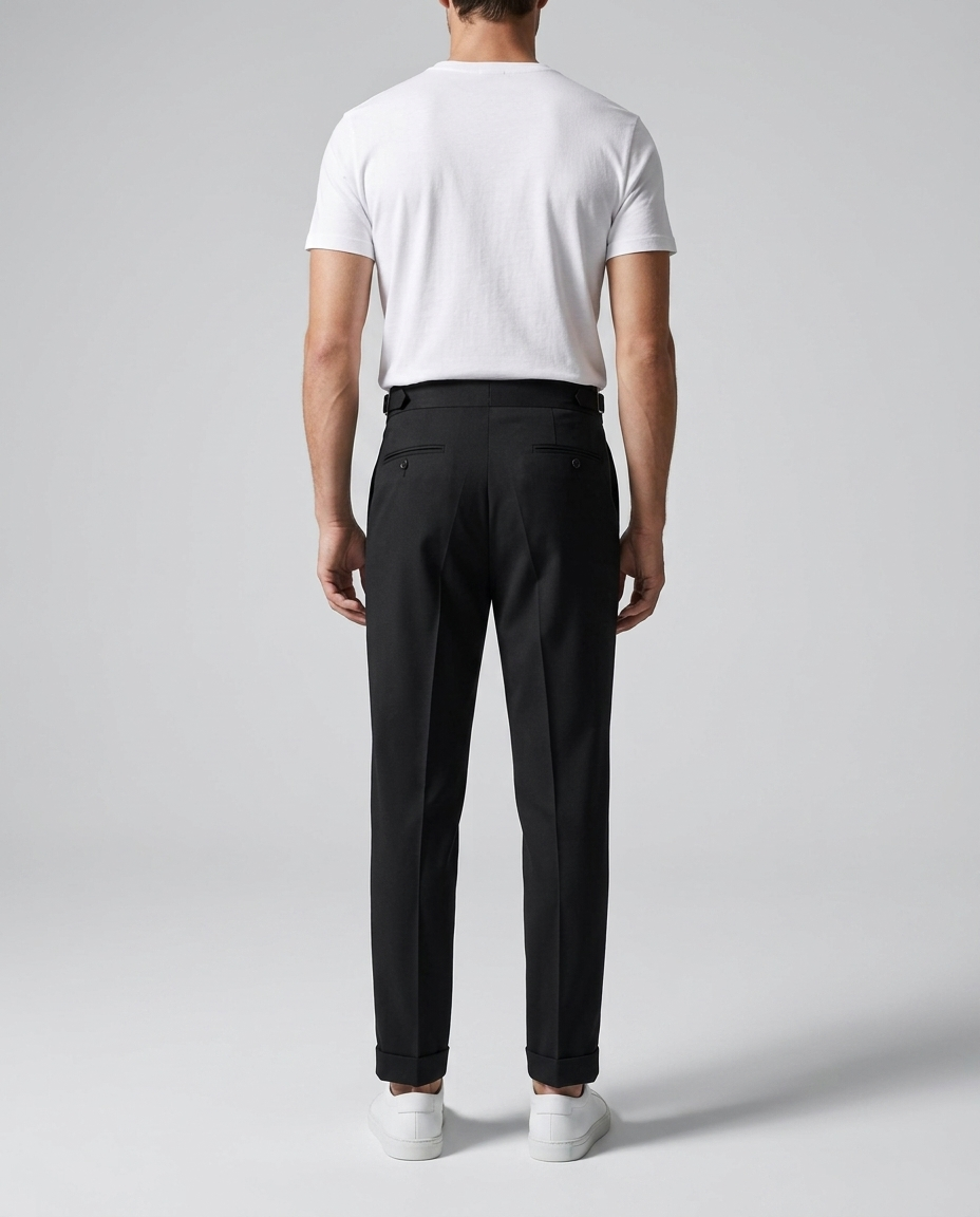 Brixton Trousers Black - Rear