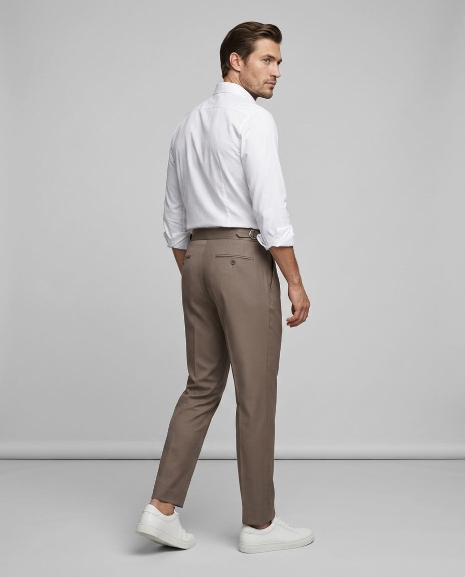 Dark Brown Rear-Side