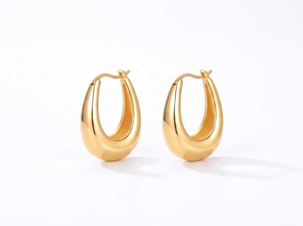 Dorea Drop Earrings - product shot on white background