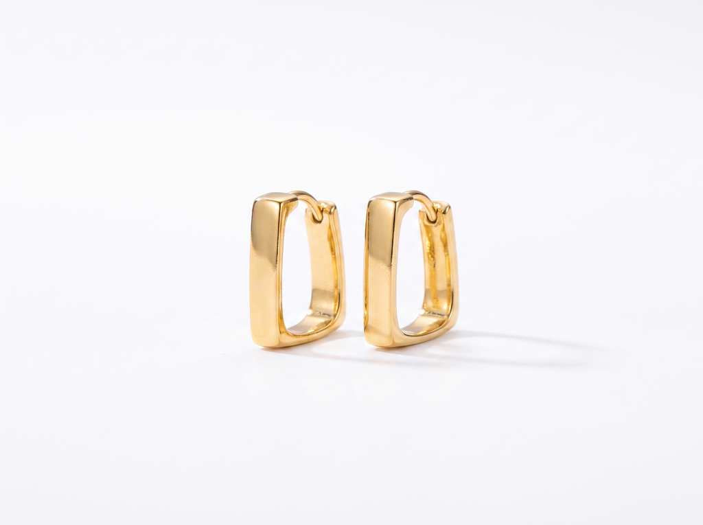 Neris Earrings - product shot on white background