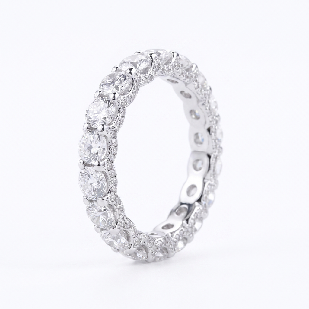Solenne Multi Stone Ring - product shot on white background